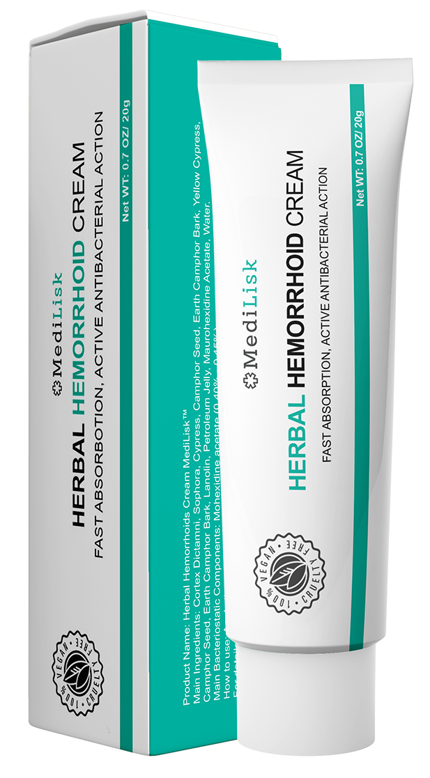 NUEVA Crema Herbal para hemorroides