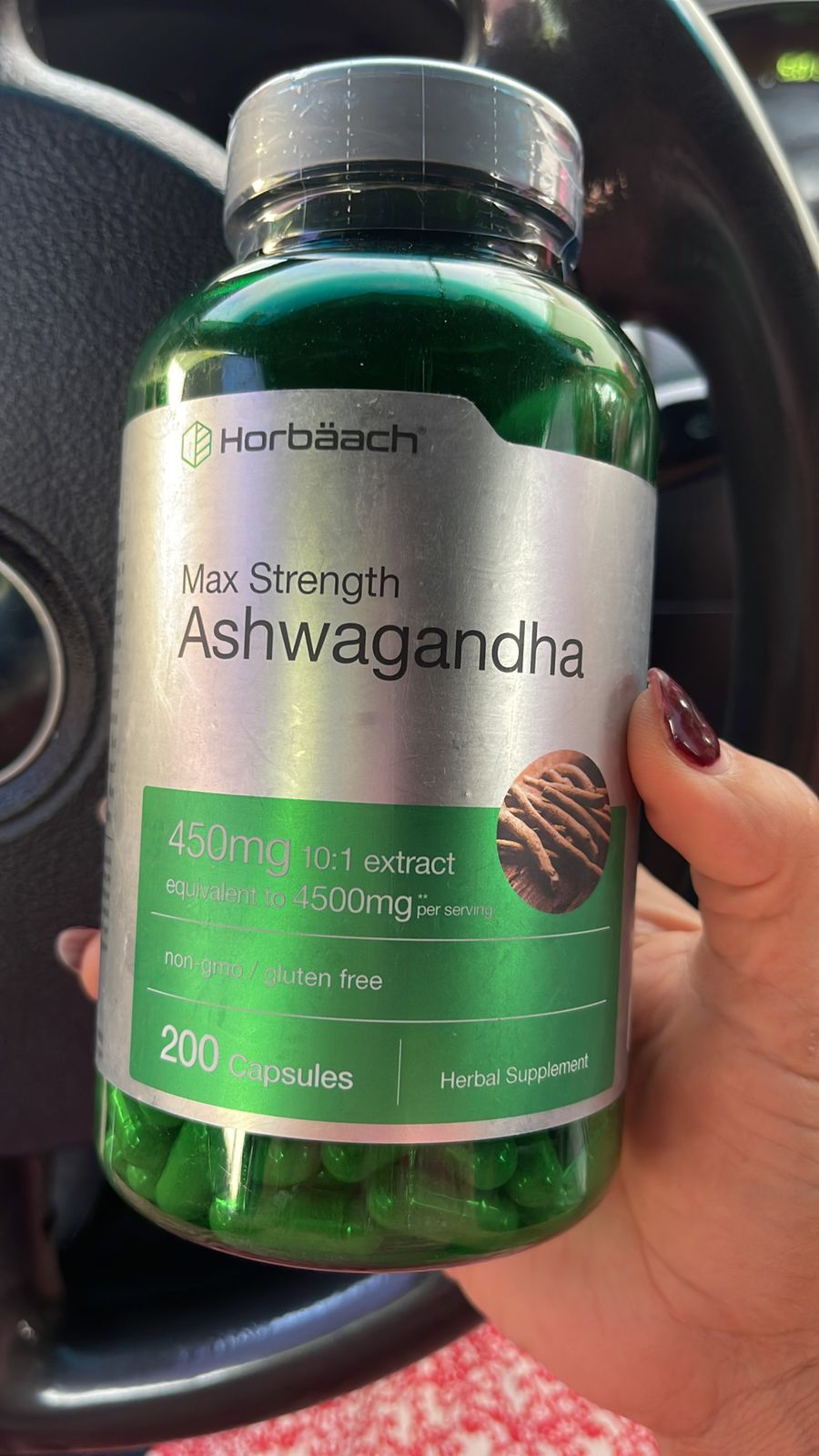 Ashwagandha 4500 MG (200 cápsulas) – Horbaach